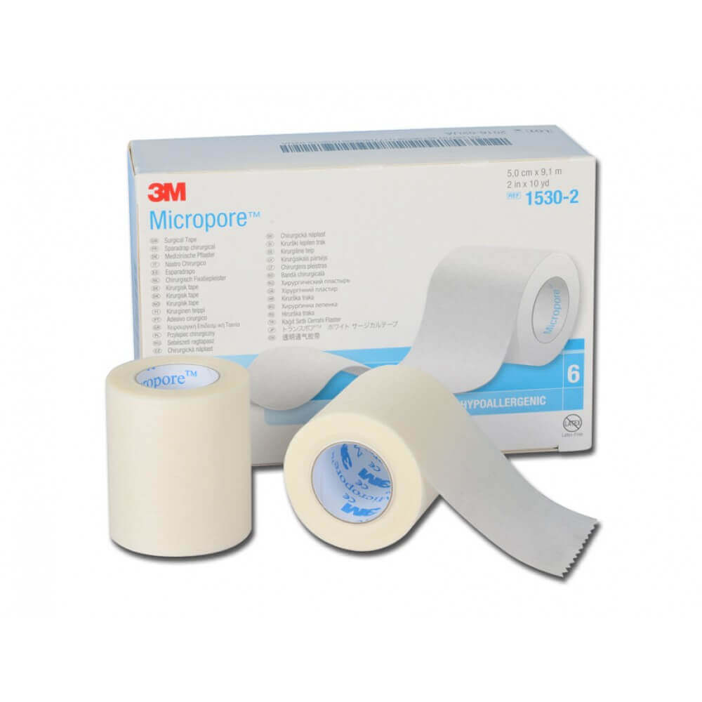 Buy 3M Micropore 2 Inch Surgical Tape 15302 (Pack of 6) Online at Low